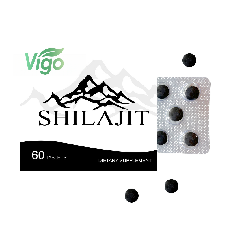 Shilajit Tablets - Vigo GMP Wholesale Pure Natural Himalayan Extract