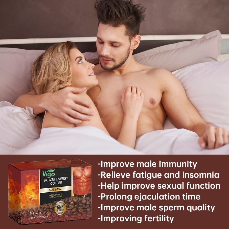 Maca Coffee Powder - Vigo Herbal Strong Man Power Aphrodisiac Tongkat Ali