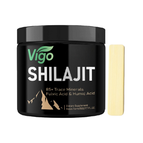 Shilajit Resin - Vigo GMP Sugar Free 85+ Trace Minerals Men Women