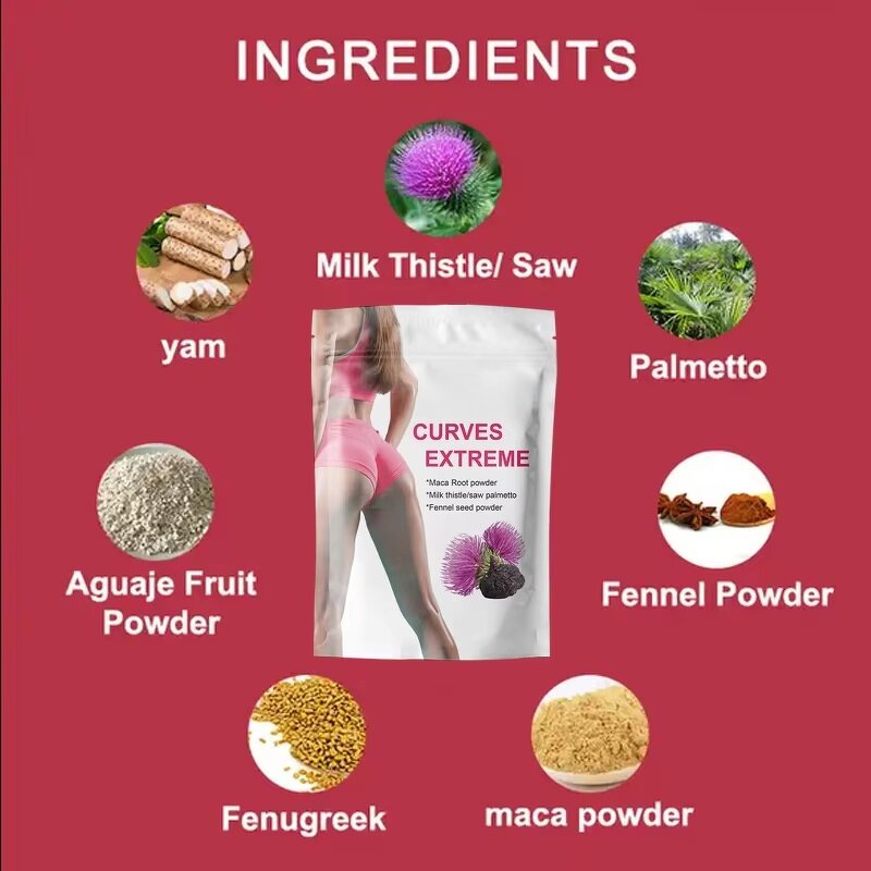 Hip Enlargement Powder - Vigo Milk Thistle Bigger Hips Buttock Curves Tea