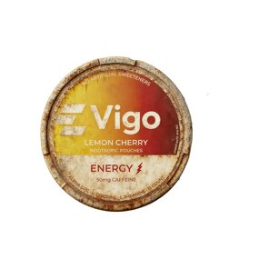 Oral Caffeine Pouches - Vigo 200mg Custom Nootropic Nicotine-free Energy Tool