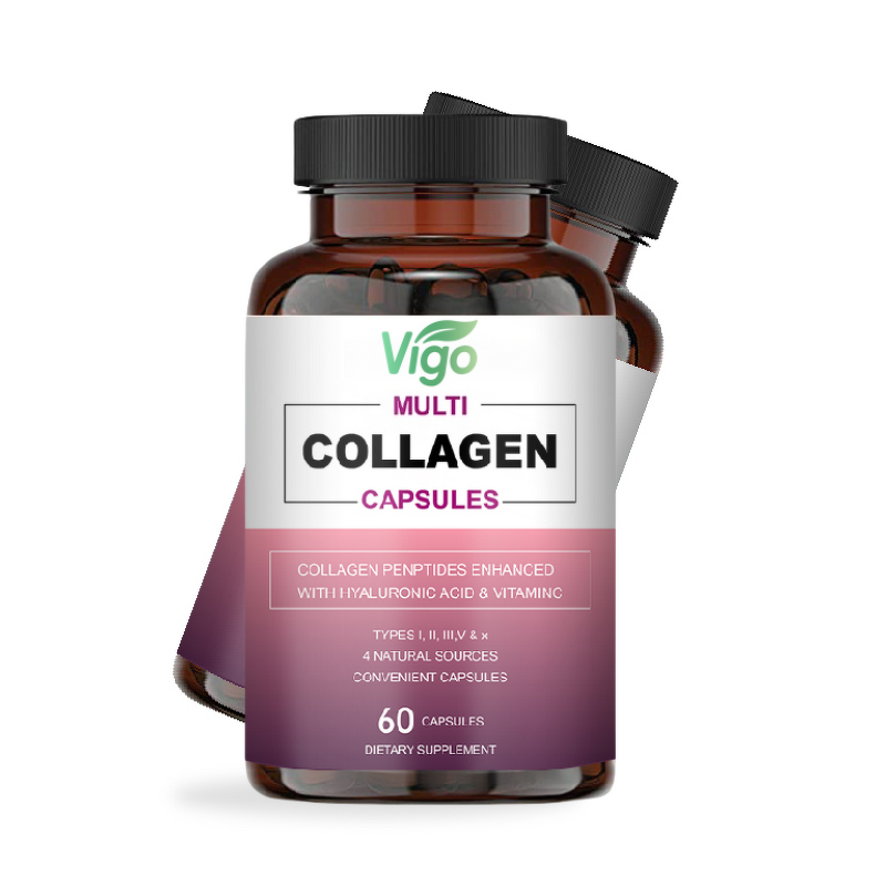 Collagen Peptides - Vigo Unflavored Hyaluronic Acid Vitamin C Adults Beauty