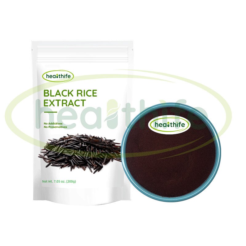 Black Rice Extract Powder Manufacturer - 25% C3G Cyanidin 3 Glucoside