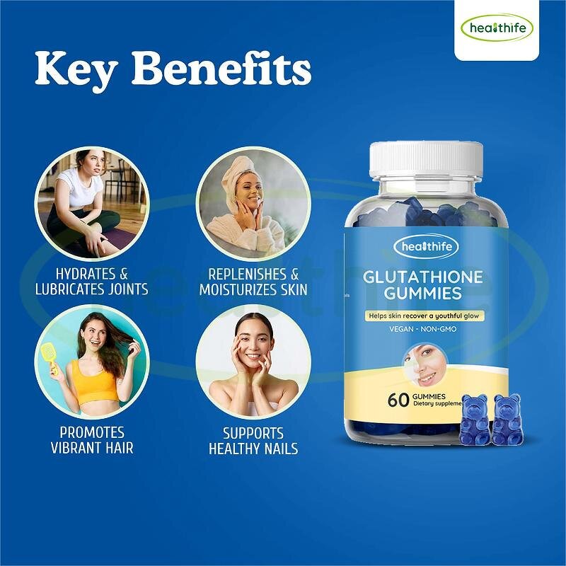 Liposomal Glutathione Powder Manufacturer - 99% Pure L-Glutathione Skin Whitening