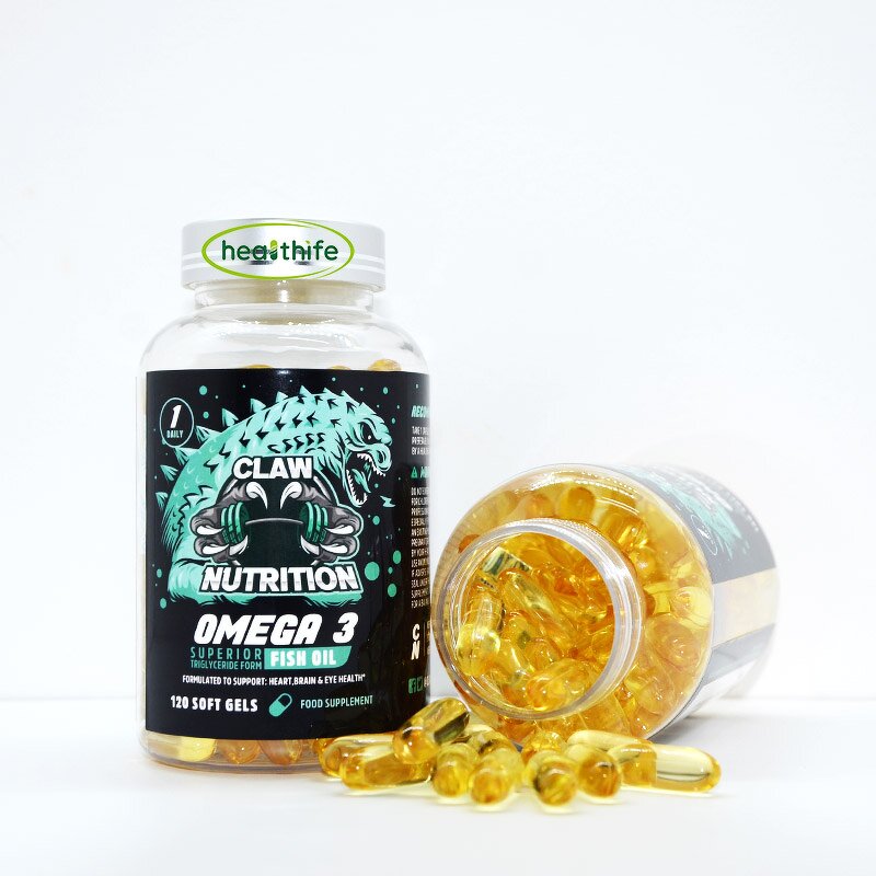 Fish Oil Softgels Manufacturer - Omega 3 1000mg/500mg DHA/EPA