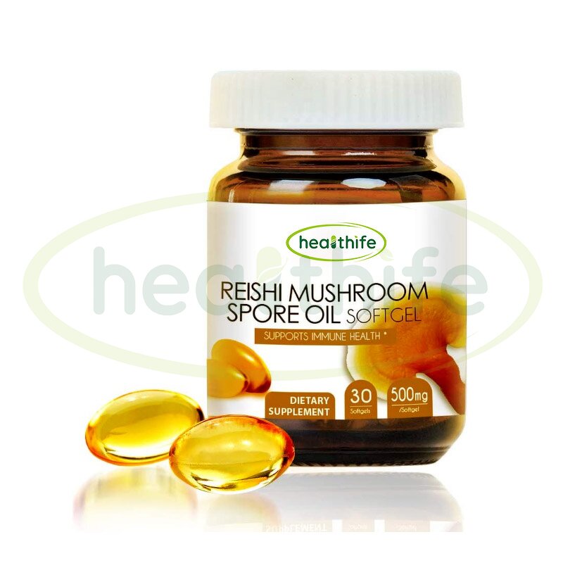 Reishi Spore Oil Manufacturer - 20% Triterpenes Ganoderma Lucidum