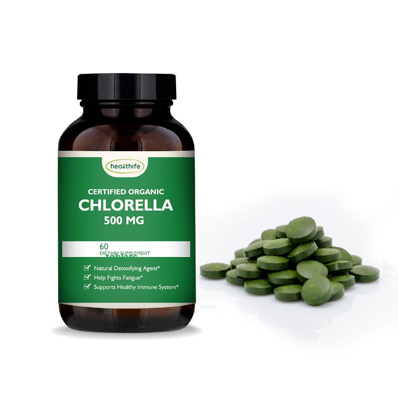 Chlorella Tablet Manufacturer - Food Grade 55% Protein Organic Customized