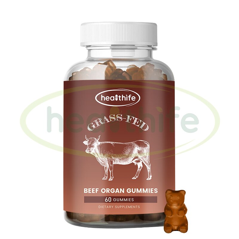 Beef Organ Gummies Manufacturer - OEM 60gummies Bottle New Zealand Grass Fed