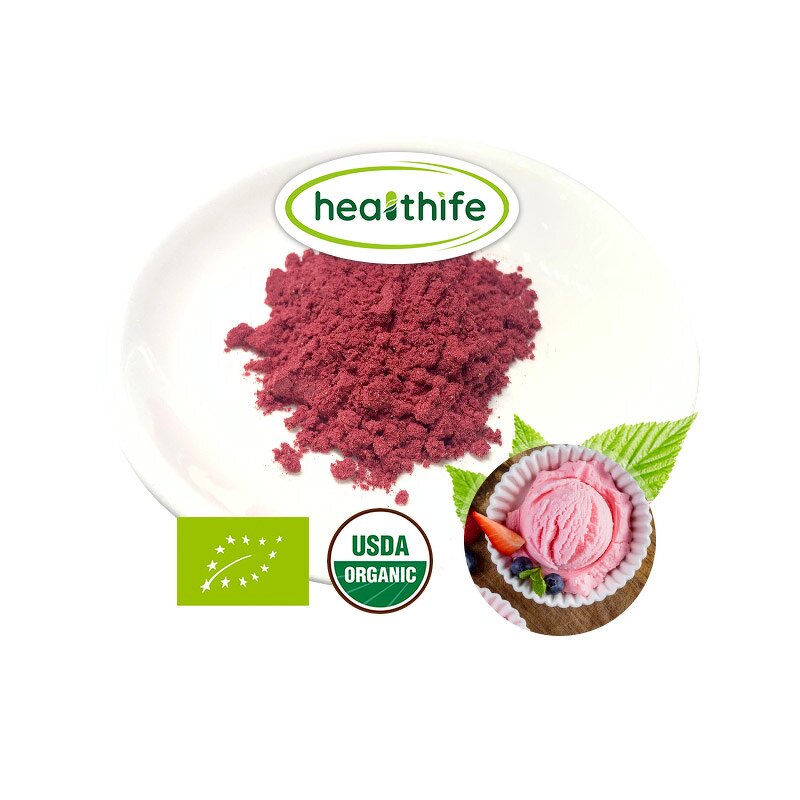 Raspberry Powder Manufacturer - USDA & EU Organic SD Fruit