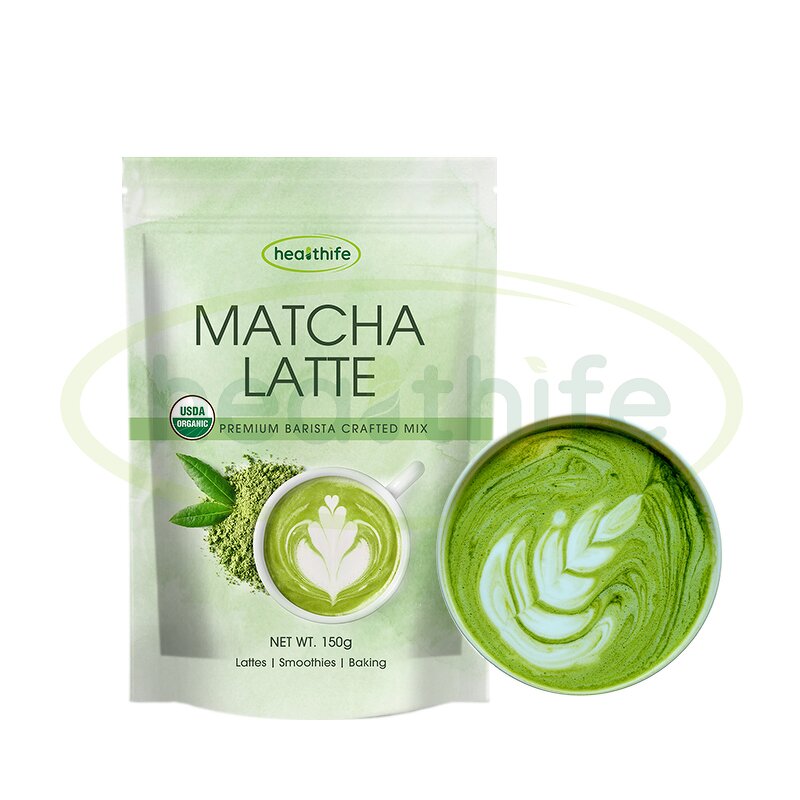 Matcha Green Tea Powder - Instant Sachet Box Food Grade Organic