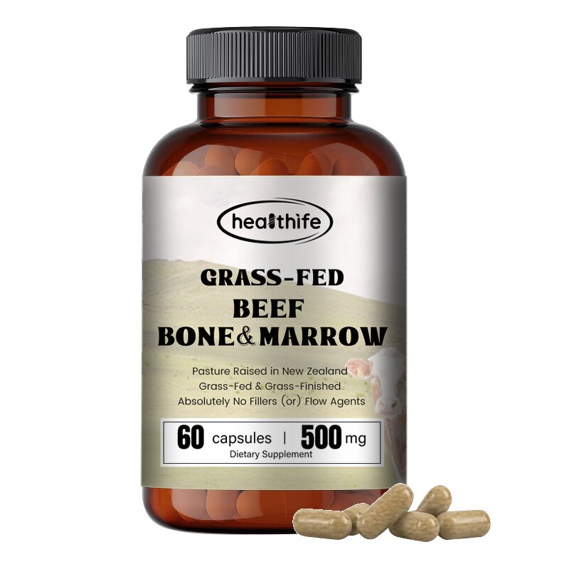 Beef Bone Marrow Capsules Manufacturer - Grass Fed Dietary Supplement