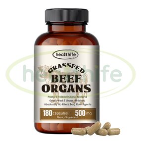 Beef Organ Capsules Manufacturer - New Zealand Grass Fed Visceral 500mg