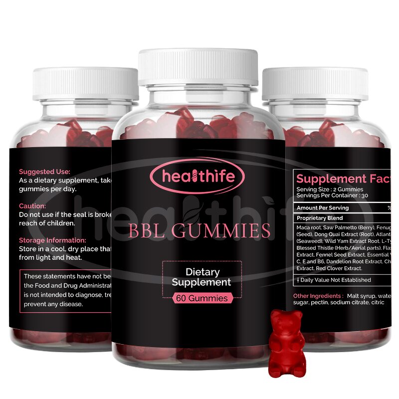 BBL Gummies Manufacturer - OEM Private Label Food Supplement Butt and Hips