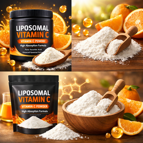 Liposomal Vitamin C Powder Manufacturer - 50% CAS 50-81-7 Supplement