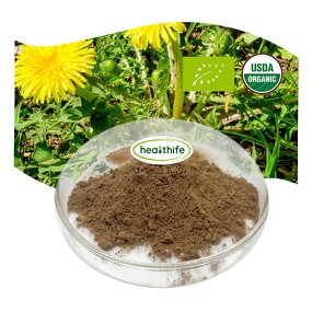 Dandelion Root Powder Manufacturer - 80 Mesh NOP & EU Organic Fast Delivery