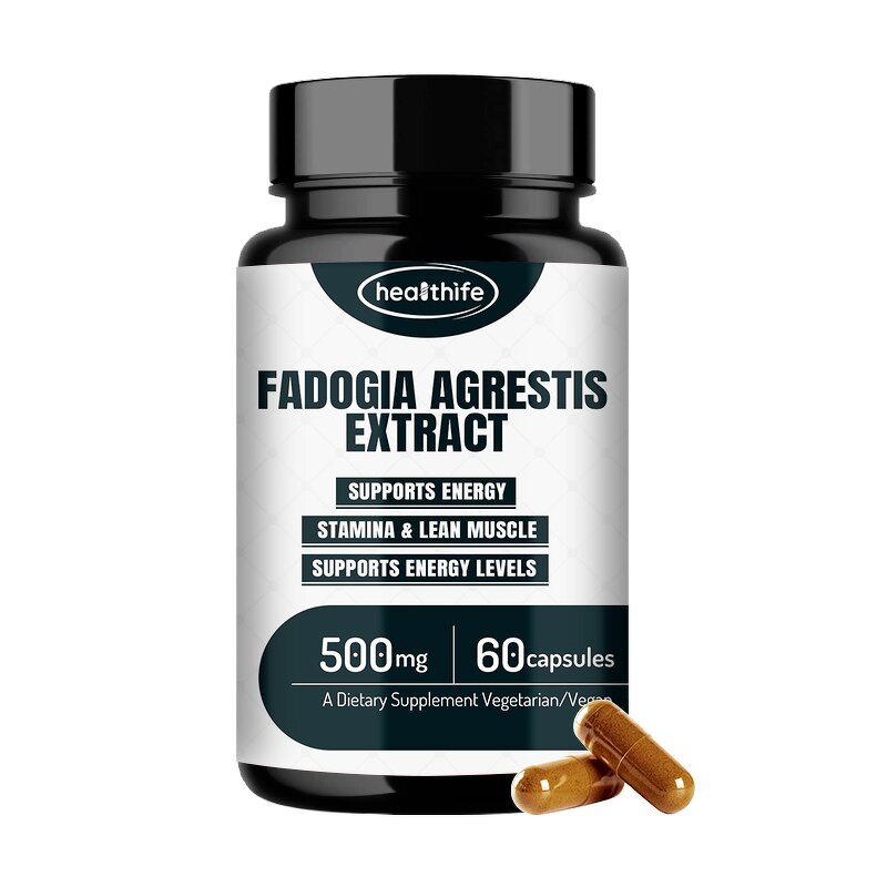 Fadogia Agrestis Capsules Manufacturer - 500mg/60caps Extract Supplement