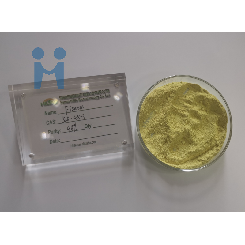 Fisetin Powder - High Quality Bulk Rhus Succedanea L Extract 98% 99%