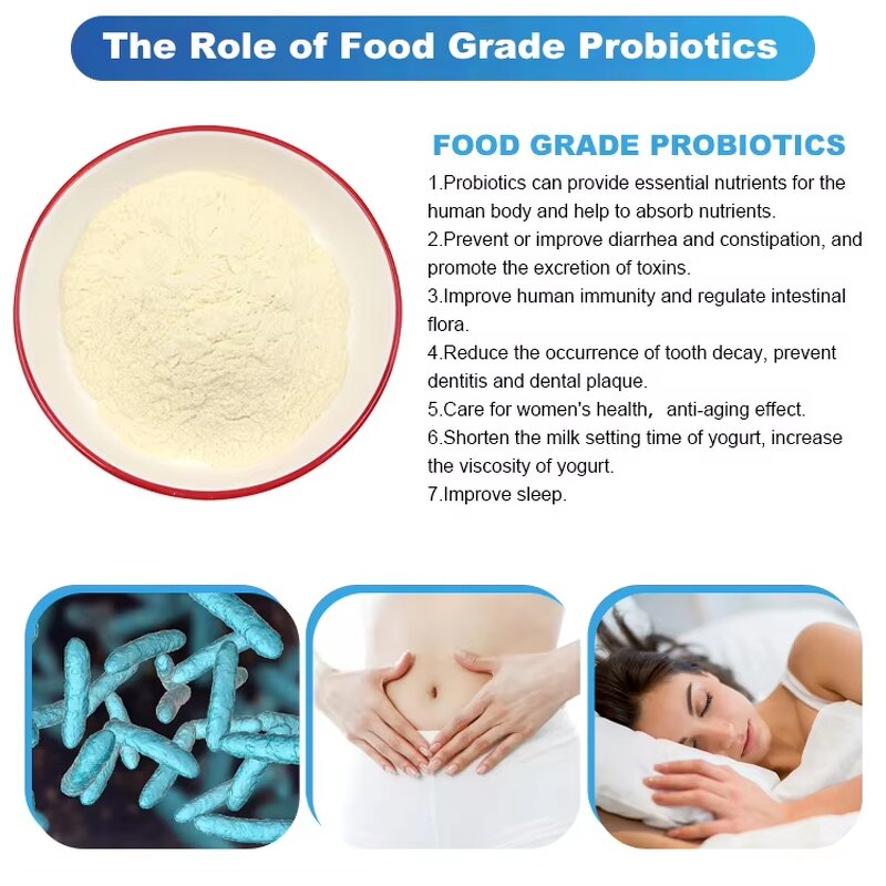 Lactobacillus Rhamnosus GG - Good Quality Supply Probiotics Powder Supplement