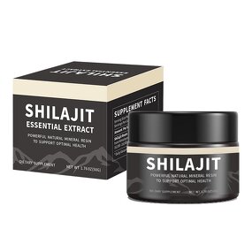 Shilajit Resin - Factory OEM Private Label 50g/Bottle Energy Immune Support