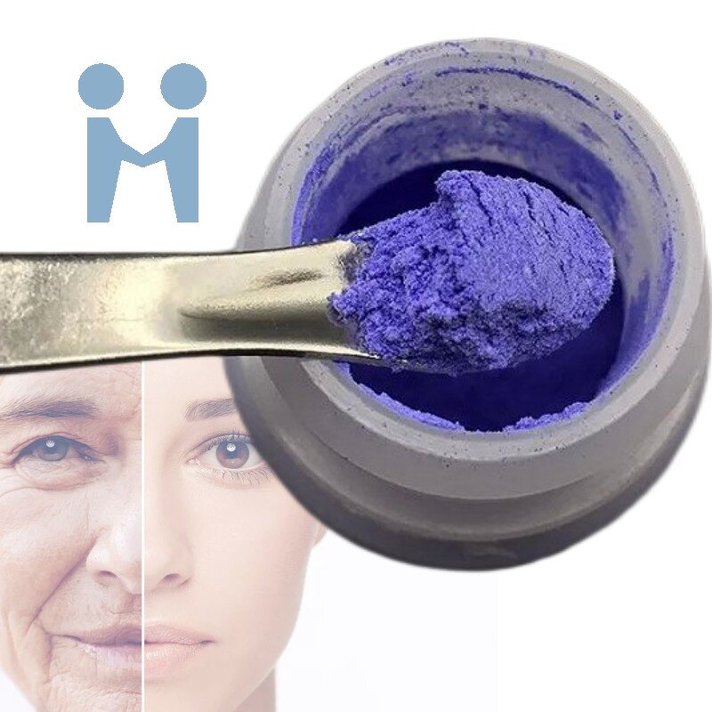 GHK-Cu Peptide Powder - Cosmetics Grade Blue Copper Peptide AHK-CU Supplement