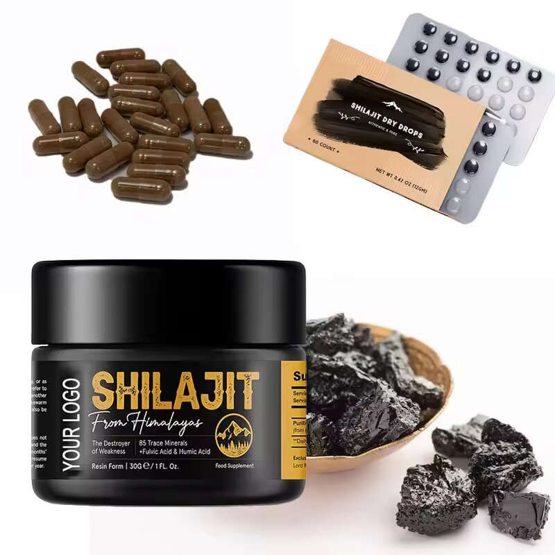 Shilajit Resin - 100% Natural Pure Himalayan Energy Drink Private Label