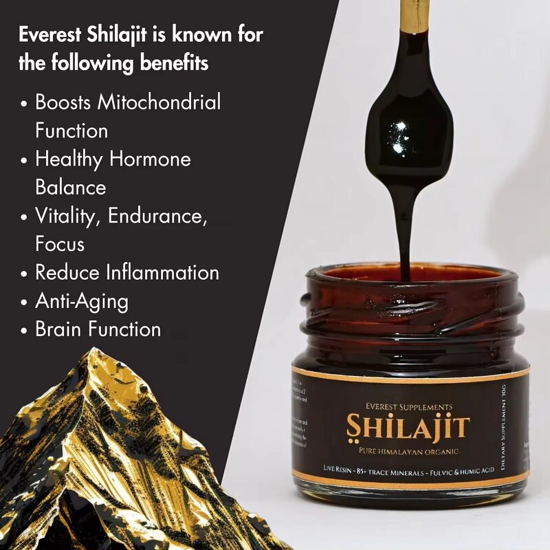 Himalayan Shilajit Resin - Wholesale Bulk Pure Natural Extract 30g Custom