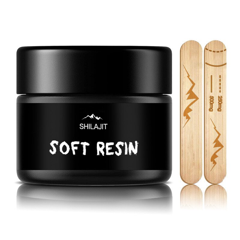 Shilajit Resin - Gold Grade Natural Extract Liquid with Ashwagandha