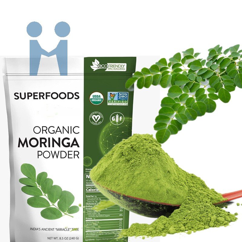 Moringa Leaf Powder - Superfood Custom Private Label Organic Extract