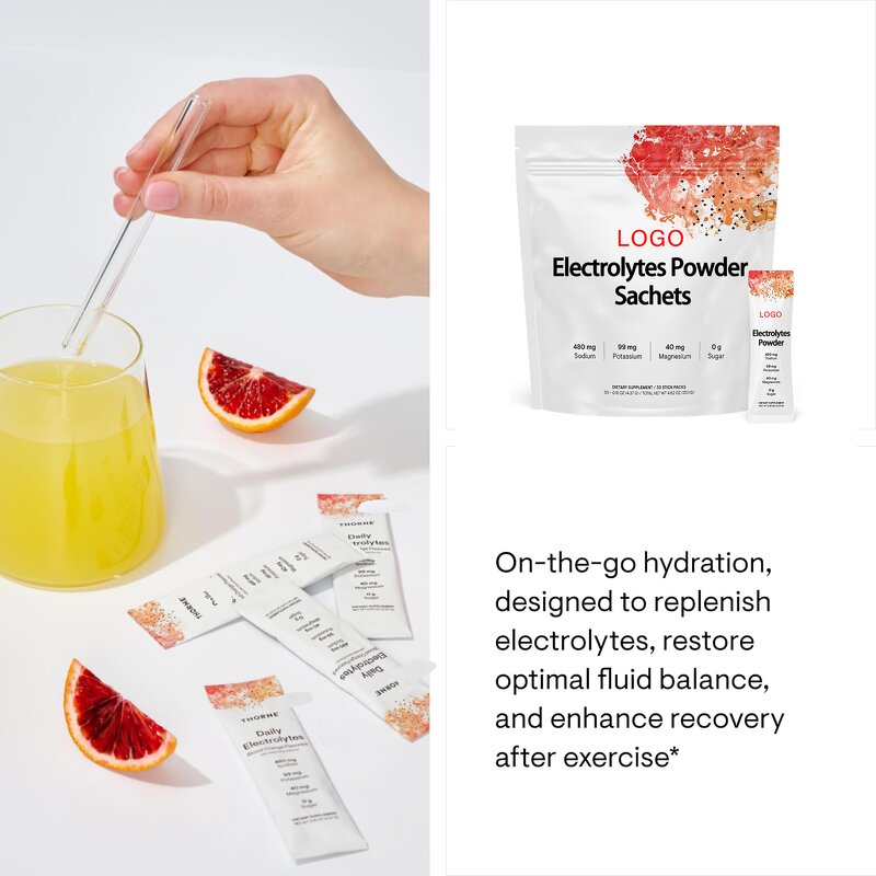 Electrolyte Powder Manufacturer - Organic Sachets Packets Drink Powder & OEM