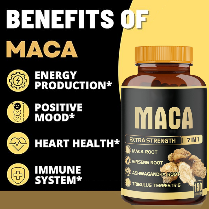Black Maca Tablet Manufacturer - Men's Power Supplement High Quality