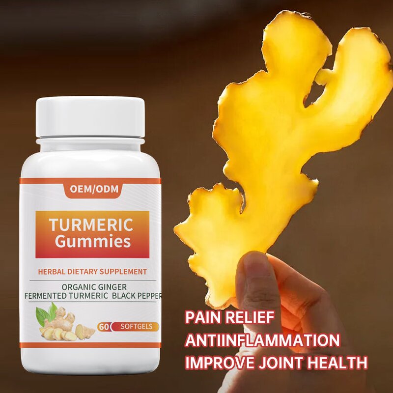 Curcumin Softgel Manufacturer - Sugar Flavin Extract Natural Compound & OEM/ODM