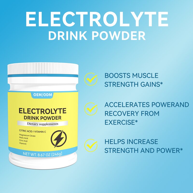Electrolyte Powder Manufacturer - Private Label Bulk Packets Tablets for Adults