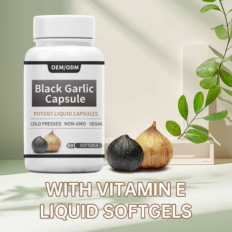 Black Garlic Capsule Manufacturer - Herbal Supplement for Immunity & OEM