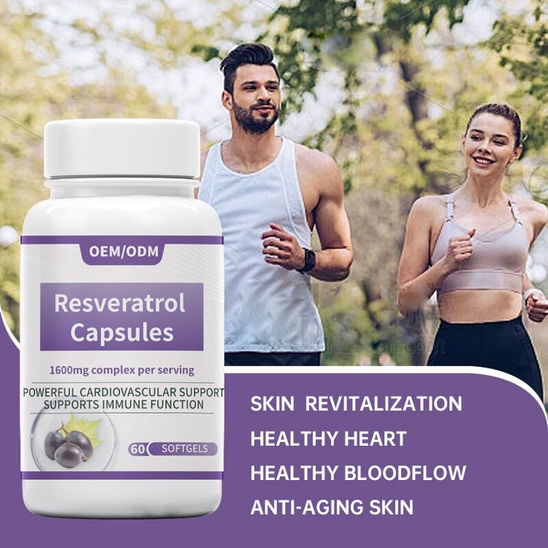 Resveratrol Capsules Manufacturer - Herbal Antioxidant Supplement & OEM/ODM