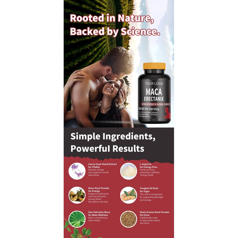 Maca Supplements Manufacturer - Pills and Powder Natural for Energy Boost