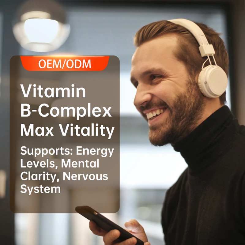 Vitamin B Complex Tablets Manufacturer - B1 B6 B12 for Immunity & OEM
