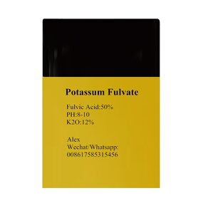 Potassium Fulvate Powder Manufacturer - Fulvic Acid 50% Full Soluble Organic