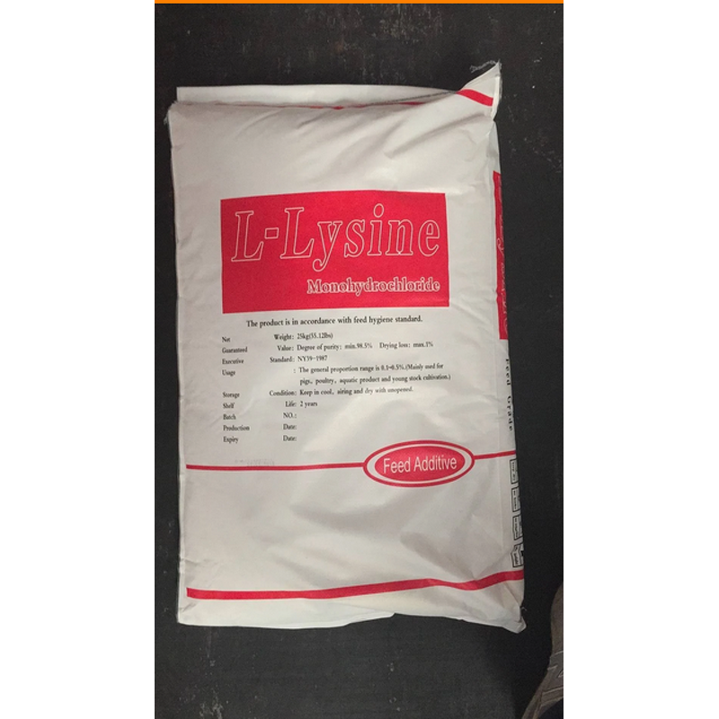 L-Lysine Manufacturer - 98.5% HCL Animal Feed Additive for Livestock