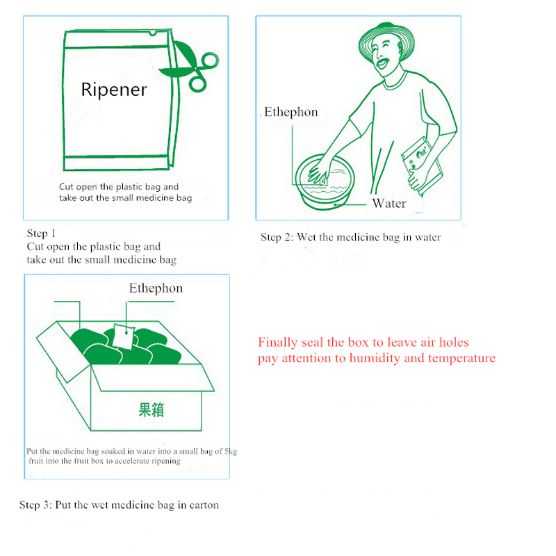 Ethephon Manufacturer - 20% GR Plant Growth Regulator for Fruit Ripening