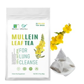 Smoking Tea Factory - Effective Mullein Leaf Lung Detox Cleanse Private Label Natural Herbal