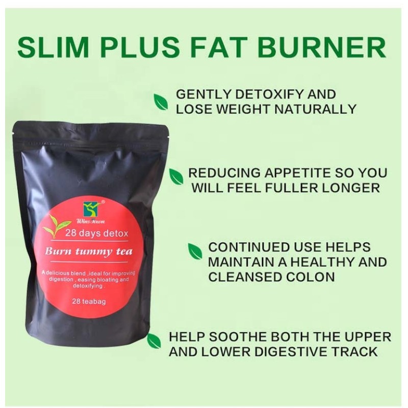 Flat Belly Tea Manufacturer - Herbal Belly Cleanse Fat Burn 28 Days Fit Weight Loss Slimming