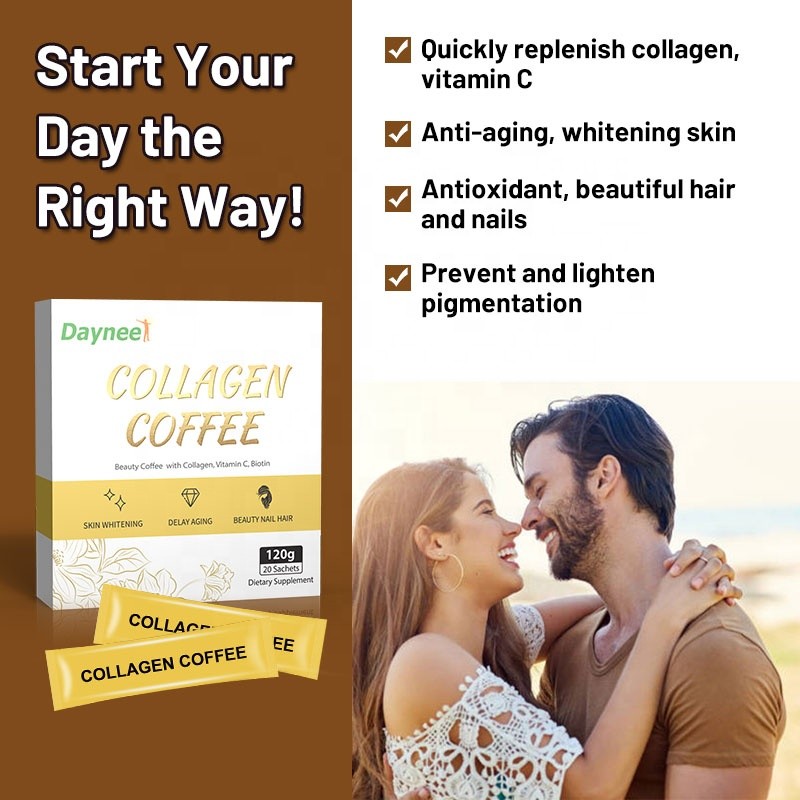 Skin Whitening Coffee Manufacturer - Collagen Coffee Vitamin c Glow Bloom with Collagen
