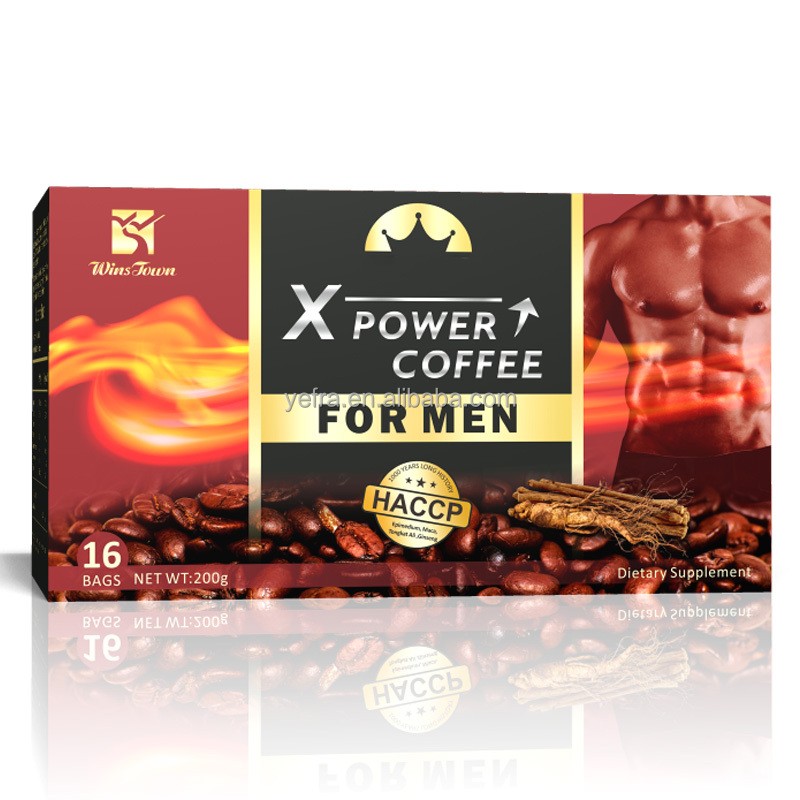 Men Energy Coffee Manufacturer - Man Power Dietary Supplement Male Kidney Maca Instant Black Private Label