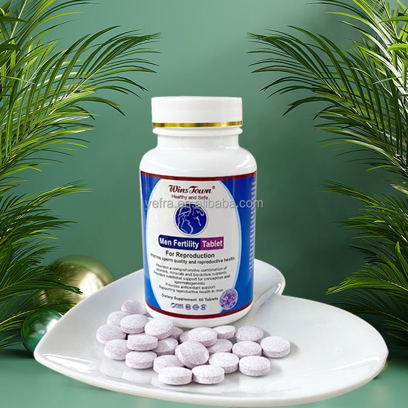 Men Fertility Tablets Factory - Natural Organic Herbal MACA Ginseng Pills Male Sperm Count