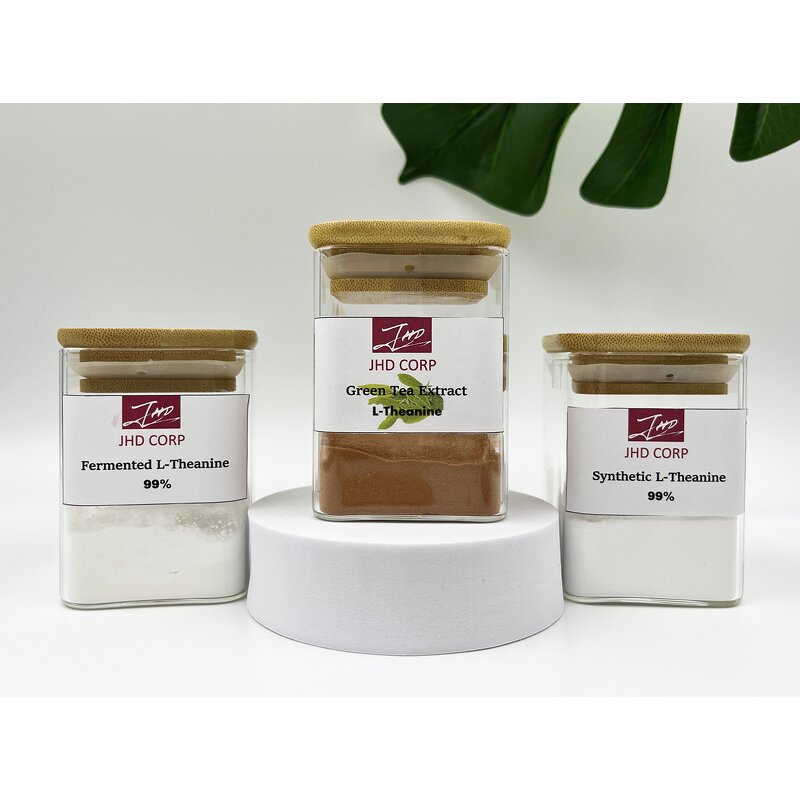 L-Theanine Powder - USA/EU Green Tea Extract 20% 40% Organic Certified Drum Pack