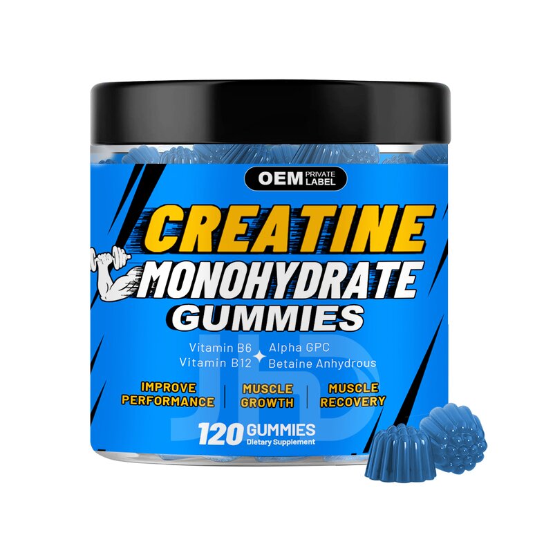 Creatine Gummies - CGMP Pre Workout Sugar Free 5g 6g Alpha GPC Beta Alanine Complex