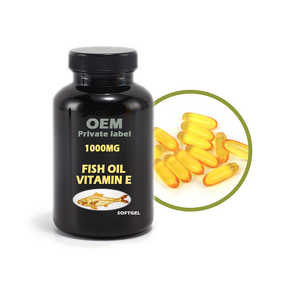 Omega-3 Fish Oil Softgel - Wholesale 1000mg 36/24 Ee Vitamin E CGMP Certified