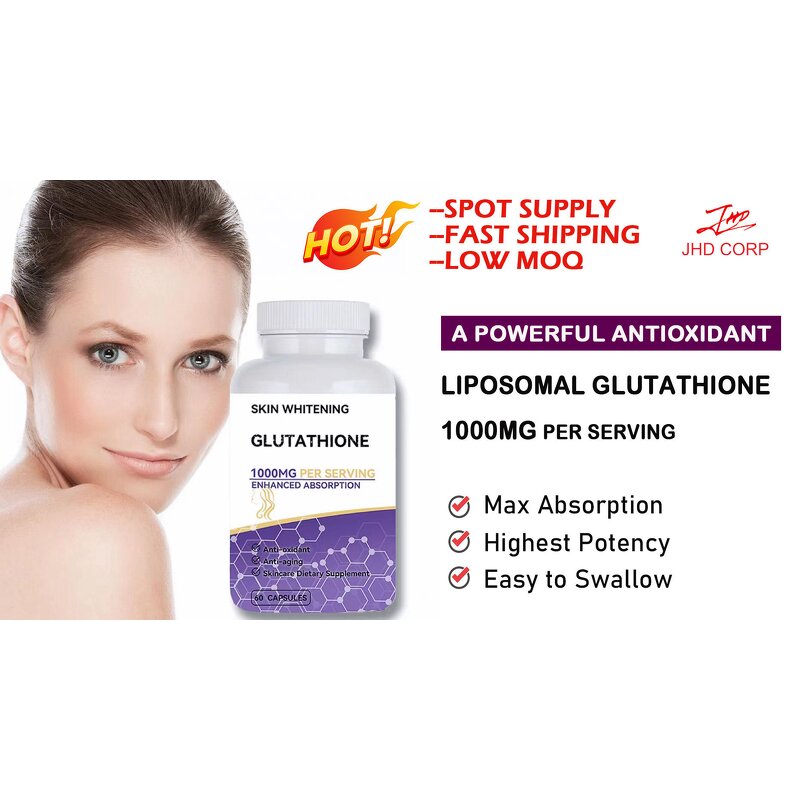 Glutathione Softgel Capsules - Bulk Skin Care Whitening Supplements
