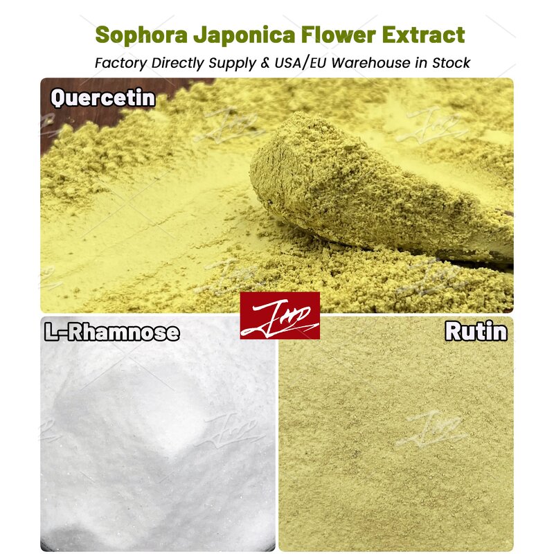 Alpha-L-Rhamnose Powder - Factory Wholesale Sophora Japonica Extract Rhamnose Monohydrate