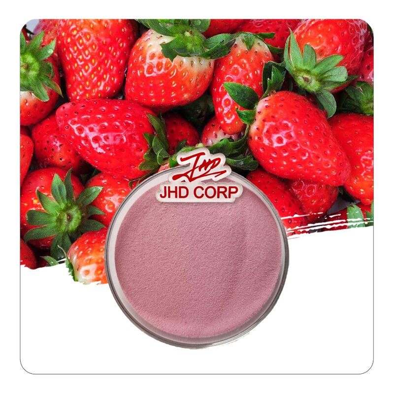 Strawberry Fruit Powder - USA EU Organic Freeze Dried Food Grade Drum Pack